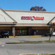 Family Dollar is one of few chain stores boarded in Ferguson. Most large chains remain unboarded.